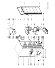 Схема №1 AFG 819 с изображением Корпусная деталь для холодильной камеры Whirlpool 481245228949