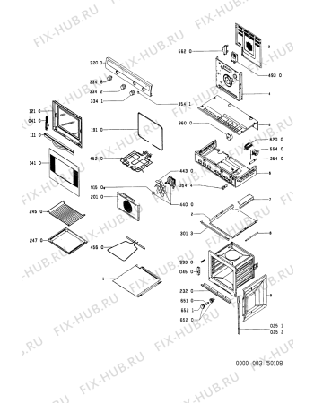 Схема №1 AKP 503/IX с изображением Панель для духового шкафа Whirlpool 481945349958