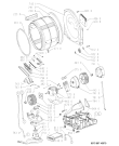 Схема №1 AWZ 8666 с изображением Блок управления для сушилки Whirlpool 481221470187