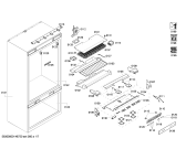 Схема №3 RB491200 с изображением Тэн оттайки для холодильной камеры Bosch 00247973