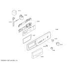 Схема №3 WFC1664OE с изображением Панель управления для стиралки Bosch 00447560
