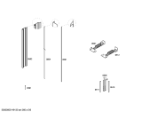 Схема №5 CIR30MIER1 K 1801 SF с изображением Крепеж для холодильника Bosch 00249217