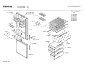 Схема №4 KG42S00IE с изображением Передняя панель для холодильной камеры Siemens 00213276