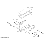 Схема №3 DWK97JR20 Bosch с изображением Стеклянная полка для электровытяжки Bosch 00716524