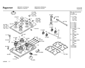 Схема №1 EIB145 с изображением Крепеж для духового шкафа Bosch 00069268