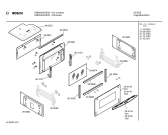 Схема №4 HBN466AGB с изображением Панель управления для плиты (духовки) Bosch 00299957