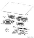 Схема №1 HK654070IB LC9 с изображением Керамическая поверхность для духового шкафа Aeg 5551122780