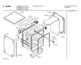 Схема №5 SGS6602DK с изображением Передняя панель для посудомойки Bosch 00299267