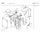 Схема №5 SRU4002SK с изображением Инструкция по эксплуатации для электропосудомоечной машины Bosch 00529386