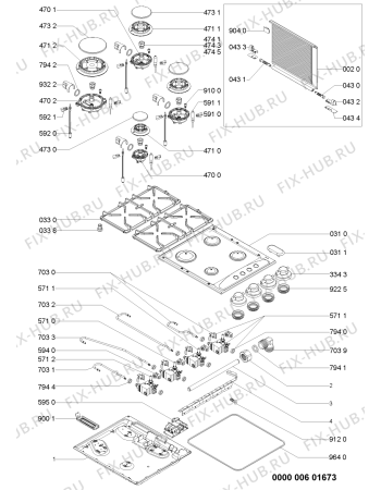 Схема №1 AKM 260/AE/01 с изображением Кнопка для духового шкафа Whirlpool 481241278787