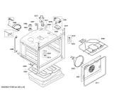 Схема №5 HBA43B261F с изображением Переключатель для духового шкафа Bosch 00615362