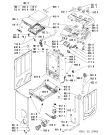 Схема №2 AWA 1010 с изображением Тумблер для стиралки Whirlpool 481228219275