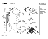 Схема №2 KG26V04 с изображением Дверь морозильной камеры для холодильника Siemens 00216164