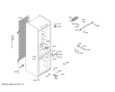Схема №2 KG34NE90 с изображением Панель для холодильной камеры Siemens 00680767