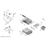 Схема №6 SR45E230SK с изображением Модуль управления для посудомойки Siemens 00655731