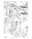 Схема №1 GSF 7293 TW-WS с изображением Микромодуль для посудомоечной машины Whirlpool 481221478316