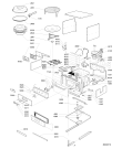 Схема №1 AMW 567 MR с изображением Панель управления для микроволновой печи Whirlpool 481245350273