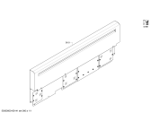 Схема №1 PA48JLBG с изображением Панель для плиты (духовки) Bosch 00711226