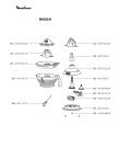 Схема №1 BKB341 с изображением Цитрус-пресс для соковыжималки Moulinex MS-5879218V