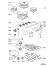 Схема №2 ACM 361 WH с изображением Указатель для плиты (духовки) Whirlpool 481913448534
