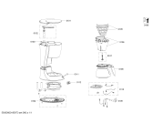 Схема №1 CG7213 с изображением Нижняя часть корпуса для кофеварки (кофемашины) Bosch 12007478