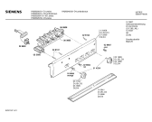 Схема №4 HN26040 с изображением Панель для плиты (духовки) Siemens 00272209