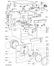 Схема №1 AWO 7080 с изображением Запчасть для стиралки Whirlpool 481941879837