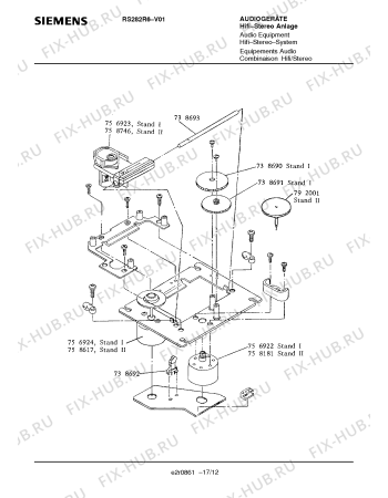 Схема №11 RS282R6 с изображением Модуль для жк-телевизора Siemens 00783094