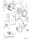 Схема №1 085 US/US с изображением Уплотнение для стиралки Whirlpool 481252648233