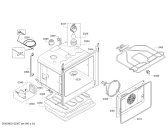 Схема №5 HBA36B620 с изображением Ремкомплект для электропечи Bosch 00704211