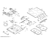 Схема №1 NIE675T01 induccion bosch poliv.marco_top.inox.4i с изображением Стеклокерамика для плиты (духовки) Bosch 00479601