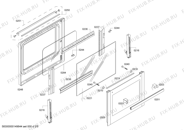 Взрыв-схема плиты (духовки) Bosch HBA73A251E horno.bosch.py.2d.b2.e3_cif.pt_bsc.inx - Схема узла 02