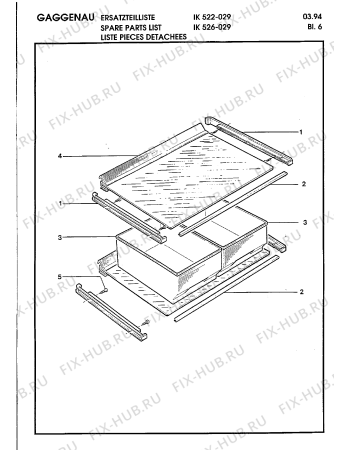 Взрыв-схема холодильника Gaggenau IK526029 - Схема узла 11