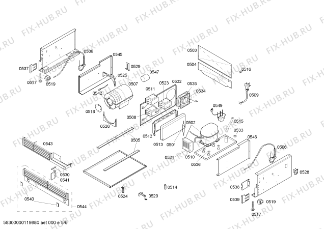 Схема №3 FID18P30 с изображением Крепеж для холодильника Bosch 00606169
