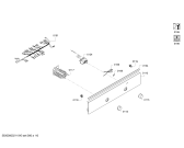 Схема №2 HHF010BR0 с изображением Панель управления для плиты (духовки) Bosch 11025624