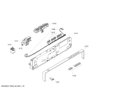 Схема №4 SHV58M03EU с изображением Кнопка для посудомоечной машины Bosch 00604214