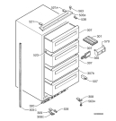 Схема №1 JGI9418 с изображением Другое для холодильной камеры Aeg 2251177057