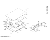 Схема №1 T68PT60X0 с изображением Стеклокерамика для плиты (духовки) Bosch 00716090