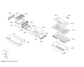 Схема №5 KMF40S50TI с изображением Выдвижной ящик для холодильника Bosch 00745831