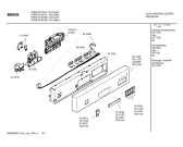 Схема №5 SRS45T12II с изображением Кнопка для электропосудомоечной машины Bosch 00429074