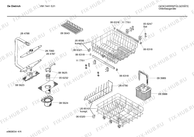 Схема №3 SPIDDC2FF с изображением Панель для посудомойки Bosch 00296425