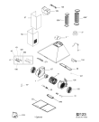 Схема №1 208355405058PRF01293 с изображением Дымоход для вентиляции Whirlpool 482000018235