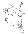 Схема №1 AKL392/BR AKL 392/AV с изображением Обшивка для плиты (духовки) Whirlpool 481945349973