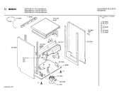 Схема №3 SMS7086 с изображением Панель для электропосудомоечной машины Bosch 00282287