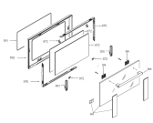 Схема №1 CB8900E (303208, G60IUBK6FL) с изображением Держатель для электропечи Gorenje 266980