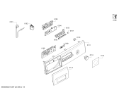 Схема №4 WAB24262UA с изображением Панель управления для стиралки Bosch 11029855