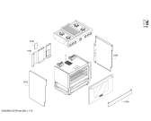 Схема №7 PRD364ELHU с изображением Переключатель для электропечи Bosch 00609099