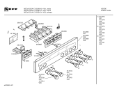 Схема №3 E1521S1 MEGA 1521 A с изображением Панель управления для плиты (духовки) Bosch 00362399
