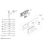 Схема №1 4TS60120A с изображением Панель управления для стиральной машины Bosch 00669986