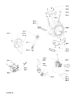 Схема №2 AWOC77142 (F091405) с изображением Наставление для стиральной машины Indesit C00366290